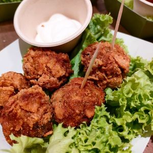 Shroom Pops at VEGANBURG - Woodleigh Mall in Central Singapore