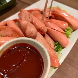 Vegan Franks at VEGANBURG - Woodleigh Mall in Central Singapore