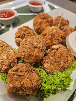 Shroom pops ~ 25/9/23 at VEGANBURG - Woodleigh Mall in Central Singapore