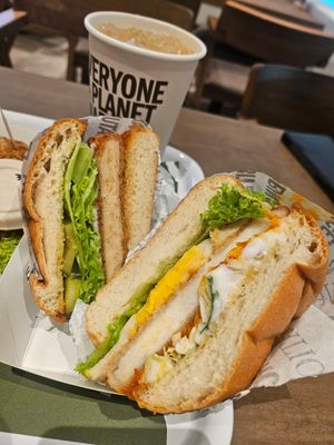 Double half ~ 25/9/23 at VEGANBURG - Woodleigh Mall in Central Singapore