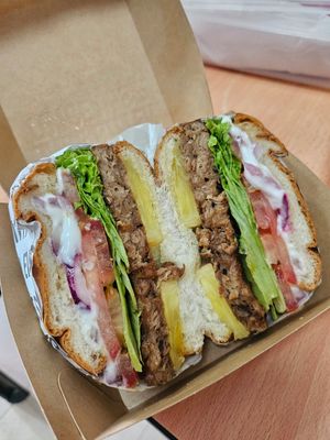 Teriyaki ~ 17/5/24 at VEGANBURG - Woodleigh Mall in Central Singapore