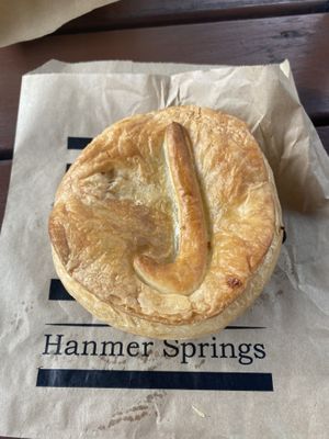 Jackfruit pie  at Pj's Pies in Hanmer Springs