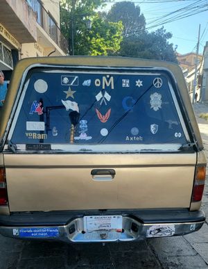 Legit wheels at Om Burger Rincon Vegetariano in Zacatecas