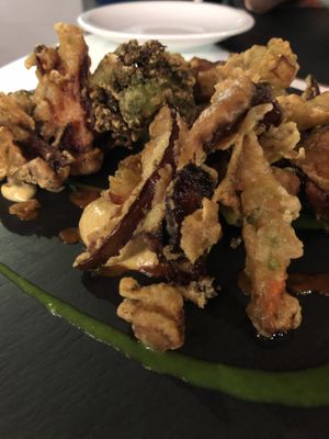 Verdure in pastella  at Il Piatto Sbeccato in Udine