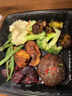   at Living Green Cafe in Fort Lauderdale