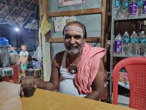 Shiva at Shiva Cafe & Megha Guest House in Hampi