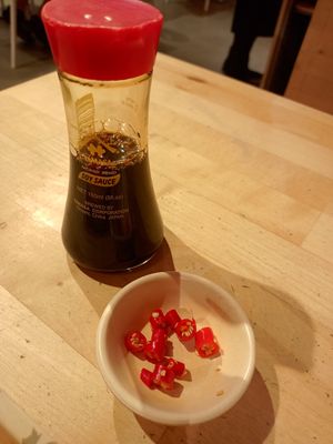 Vegane fresh chilli option auf Anfrage at Ra'mien in Vienna