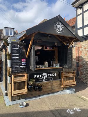   at Fat Teds Streat Food in Sheringham