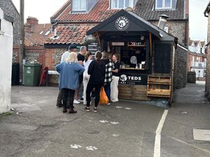   at Fat Teds Streat Food in Sheringham