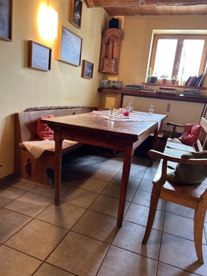 Indoor seating   at Artemisia  in Stiefenhofen