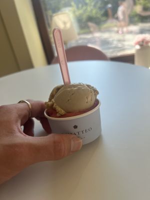   at Dimatteo Gelateria in Ljubljana