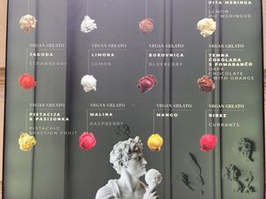   at Dimatteo Gelateria in Ljubljana