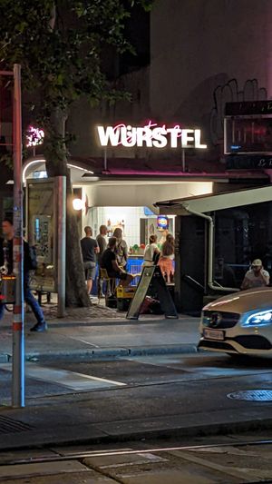  at Extra Würstel - Kiosk in Vienna