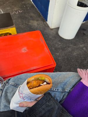 Crunchy tofu at Extra Würstel - Kiosk in Vienna