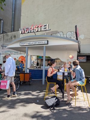  at Extra Würstel - Kiosk in Vienna