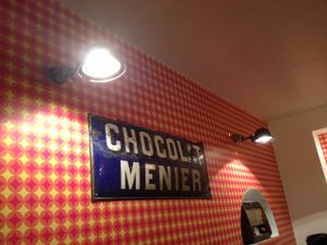 Inside at Bistrot and Chocolat in Strasbourg