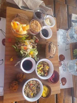 Brunch végane at Bistrot and Chocolat in Strasbourg