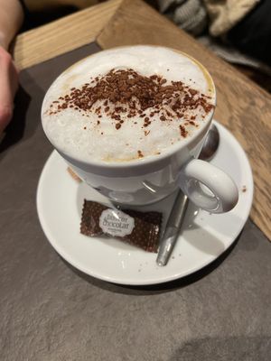 Great Coffee and great cakes  at Bistrot and Chocolat in Strasbourg