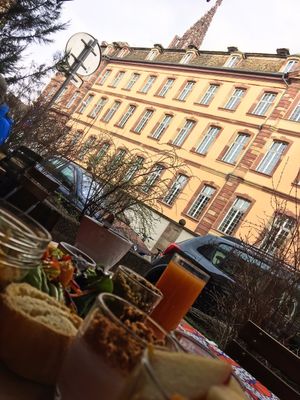 perfect brunch on a rainy day in Strasbourg at Bistrot and Chocolat in Strasbourg