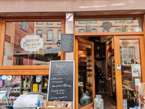 Facade at Bistrot and Chocolat in Strasbourg