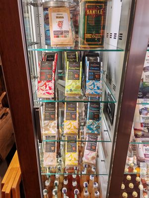 Chocolate tablet at Bistrot and Chocolat in Strasbourg