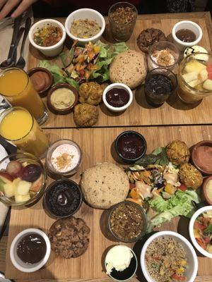 Vegan brunch  at Bistrot and Chocolat in Strasbourg