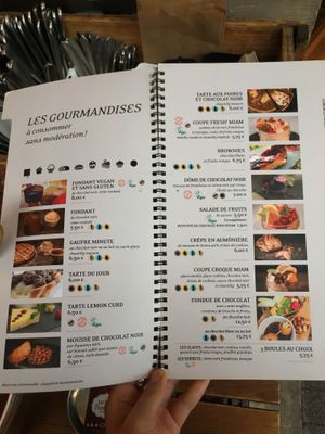 Dessert at Bistrot and Chocolat in Strasbourg