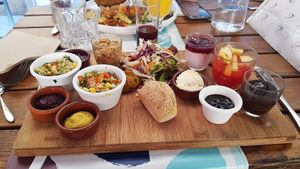 Brunch "poêle de carotte" at Bistrot and Chocolat in Strasbourg