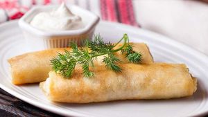 Cheese Rolls at Lebnéne - Lebanese Street Food in Benalmadena