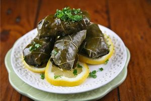 vine leaves at Lebnéne - Lebanese Street Food in Benalmadena