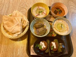 Combo Vegeterian at Lebnéne - Lebanese Street Food in Benalmadena