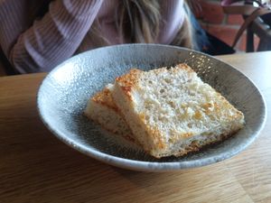 Garlic bread at Rosso in Joensuu