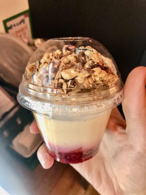 Granola pot  at Harry's at 387 in Belfast