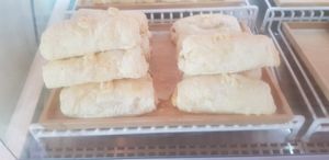 Sausage rolls at Harry's at 387 in Belfast