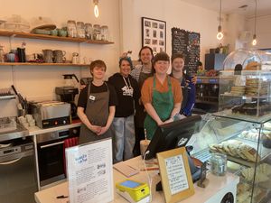 Lovely staff  at Harry's at 387 in Belfast