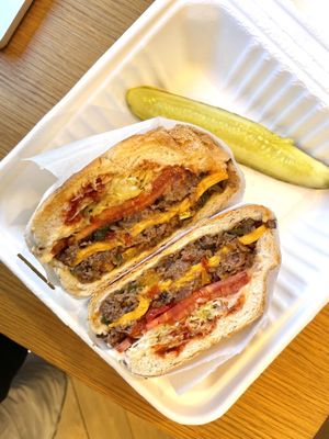 Chopped cheese  at Plantega - Wholesome Farms Market in Brooklyn