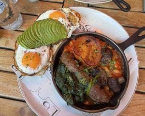 Vegan w/out eggs   at Lagom in Amsterdam