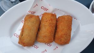 Croquettes at COR in Zurich