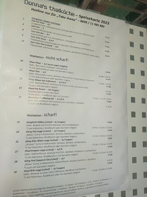  at Donna's Thaiküche in Salzburg