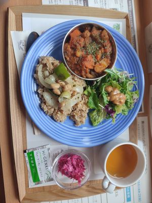  at Genmai Cafe in Osaka