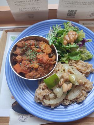  at Genmai Cafe in Osaka