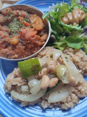  at Genmai Cafe in Osaka