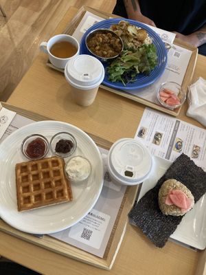   at Genmai Cafe in Osaka