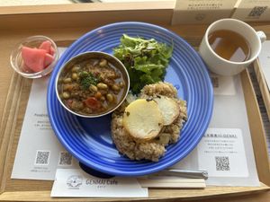   at Genmai Cafe in Osaka