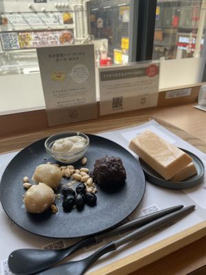   at Genmai Cafe in Osaka