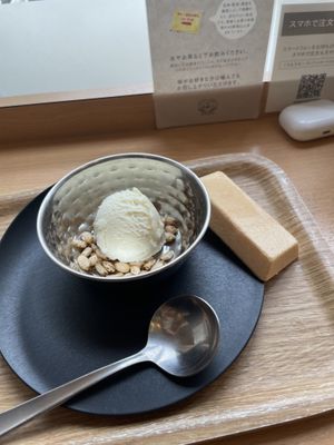   at Genmai Cafe in Osaka