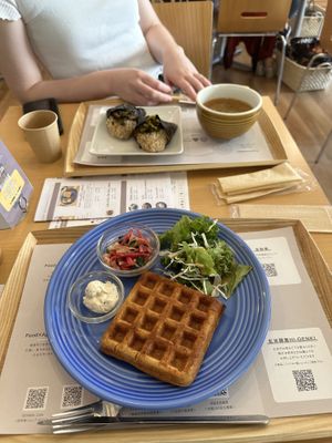   at Genmai Cafe in Osaka
