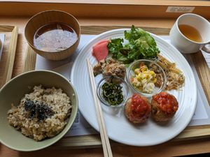  at Genmai Cafe in Osaka