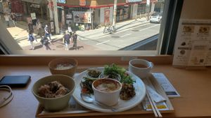  at Genmai Cafe in Osaka