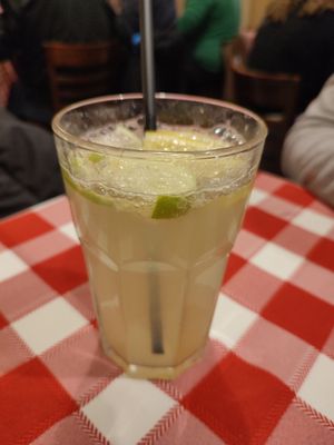 homemade lemonade at NonGlutén Pizzéria  in Budapest